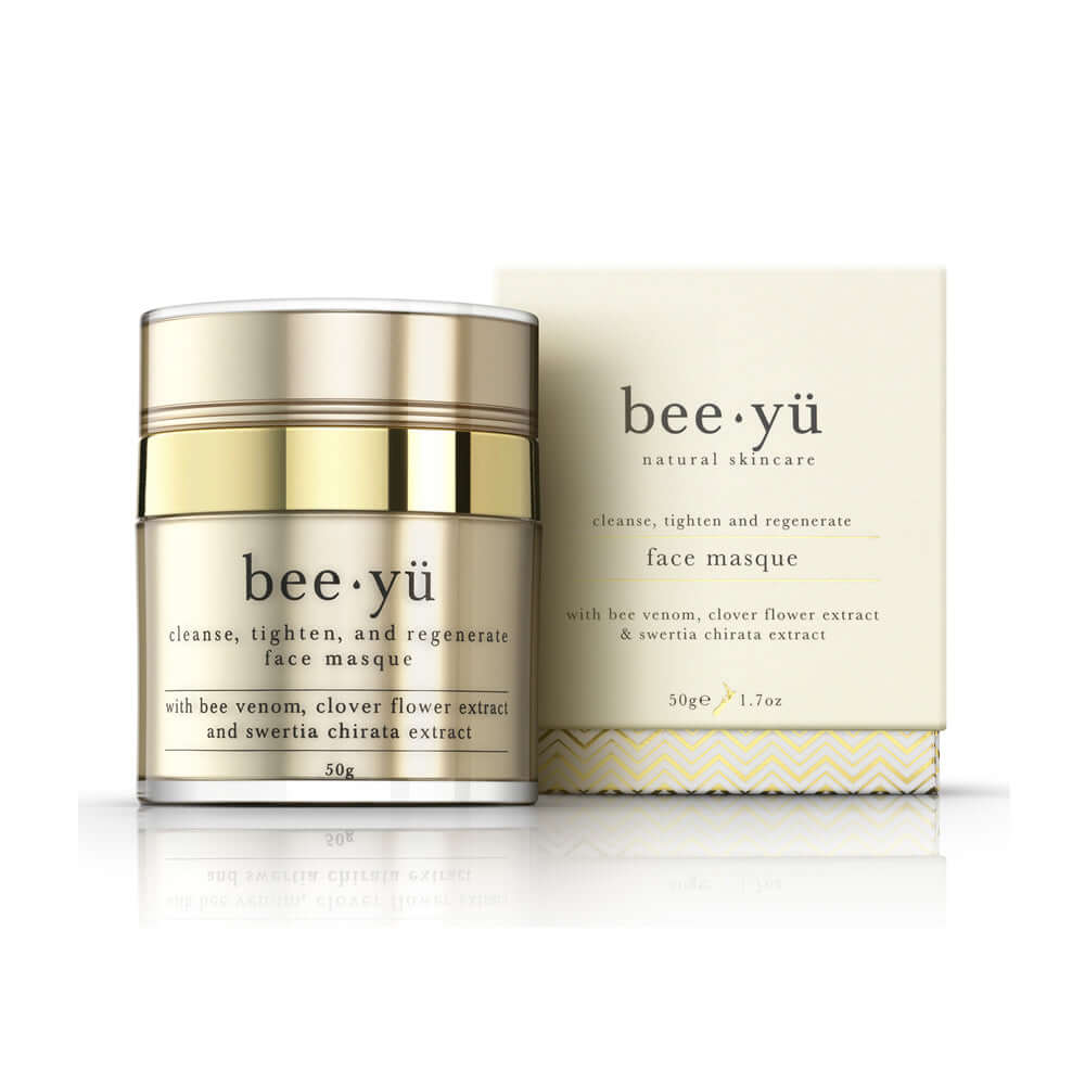 Bee-Yü Facemask with Bee Venom 50g Box and Dispenser