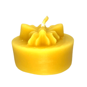 Round Candle with beeswax mould - Pure Beeswax Candle